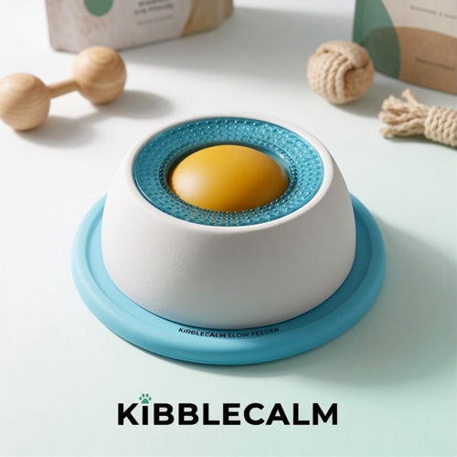 Kibblecalm Bowl — Calmer Meals, Happier Dogs