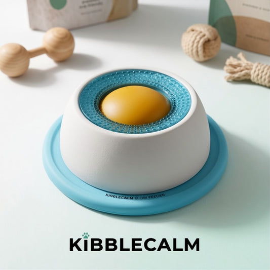Slow Feeder Dog Bowl — Reduces Fast Eating & Bloat Risk